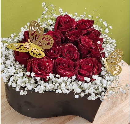Especial de San Valentin caja de corazon love and romance