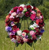 SILK-Eternal Blessings Wreath 