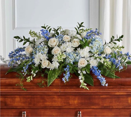 Eternal Calm Arrangement Casket Spray