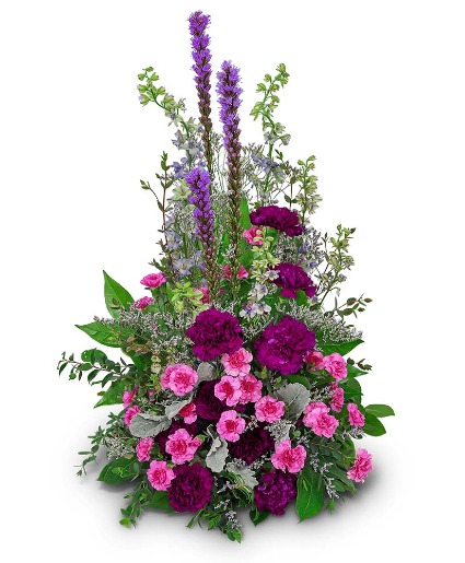 Eternal Embrace Tribute Flower Arrangement