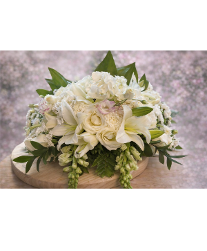 Eternal Grace Casket Spray Funeral and Sympathy 