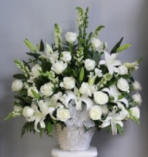 Eternal Grace Floral Basket