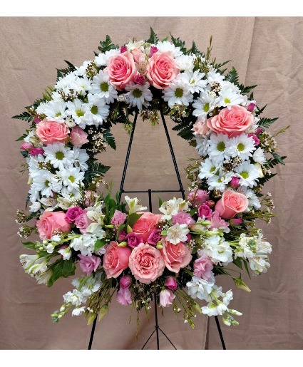 ETERNAL GRACE WREATH STANDING SPRAY