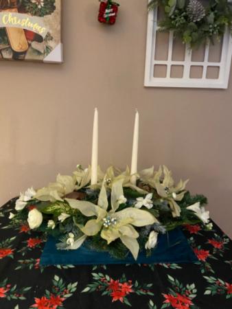 eternal holidays silk arrangement 