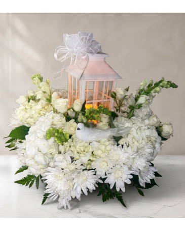 Eternal Light Floral Arrangement in Weatherford, OK | The Flower Box Florist