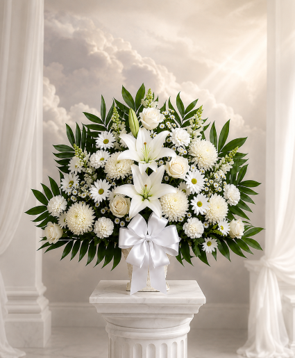 Eternal Lily Embrace Call Us for Faster Service & Daily Specials: (915) 303-8500 Text Us to Order Anytime: (915) 505-3708 Your trusted source for Flowers & Delivery in El Paso TX