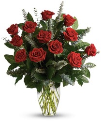 Eternal Love Bouquet Vase arrangement