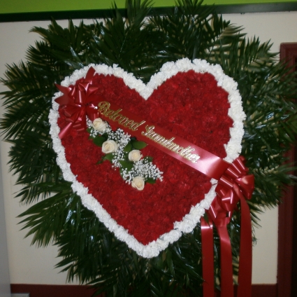 ETERNAL LOVE HEART Sympathy Tribute Heart