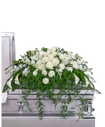 Eternal Peace Casket Spray Flower Arrangement