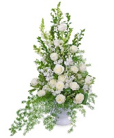Eternal Peace Urn Funeral Arrangement