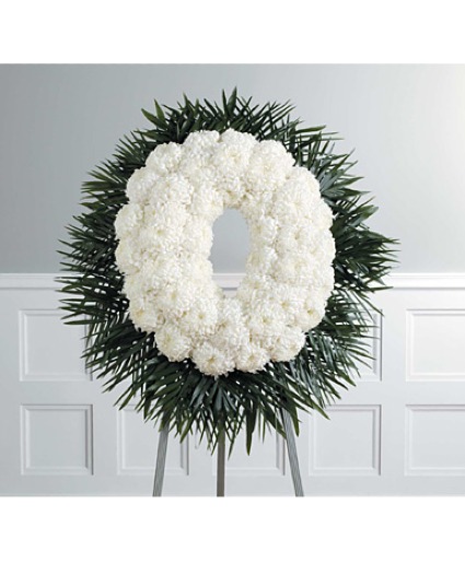 Eternal Peace Wreath Standing Spray