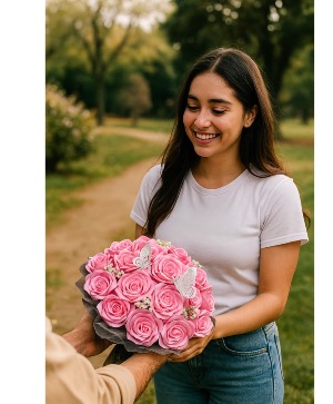 Eternal pink roses Roses for a lifetime