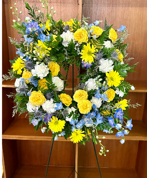 Eternal Remberance Fresh Small Wreath