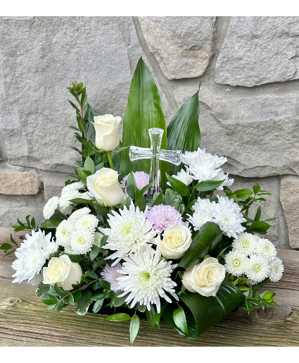 Eternal Rest with Cross Arrangement