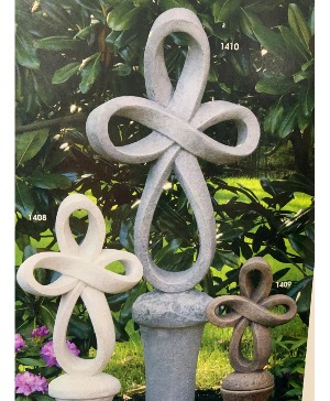 Eternity Cross concrete devotional