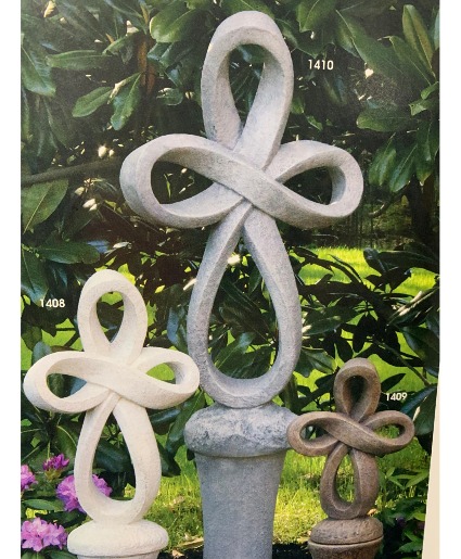 Eternity Cross concrete devotional