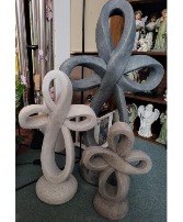 Eternity Cross outdoor cement cross/colors vary