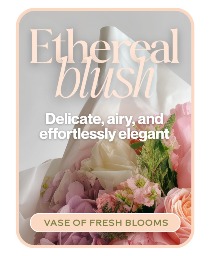 Ethereal Blush - Designer's Choice Flower Arrangement