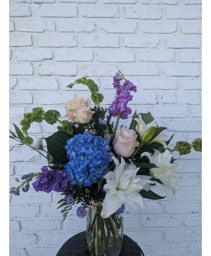 Ethereal Garden Vase Arrangement