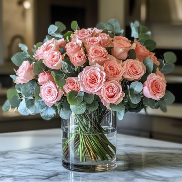Eucalyptus Arrangement   in Coconut Grove, FL | Luxury Flowers