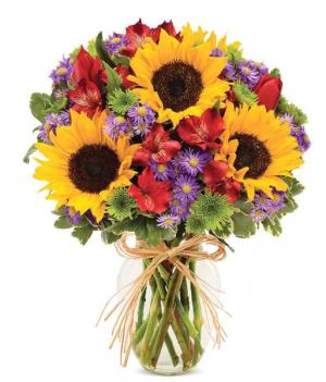European Floral Garden Bouquet