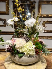 European Garden Flower Arrangement