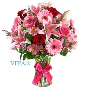 Impressive Pink Floral Arrangement