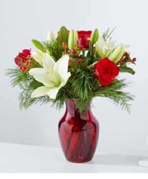 Evergreen Delight V5509Rd Bouquet