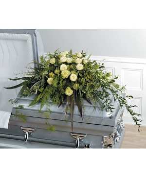Evergreen Legacy Casket Spray