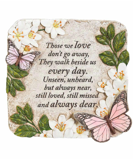 Evergreen Memorial Stone 