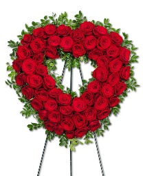 Everlasting Beauty Heart Flower Arrangement