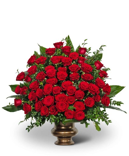 Everlasting Beauty Urn Flower Arrangement