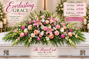 Everlasting Grace Casket Spray