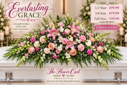 Everlasting Grace Casket Spray
