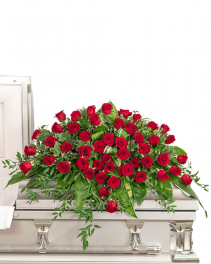 Everlasting Love Casket Spray Sympathy