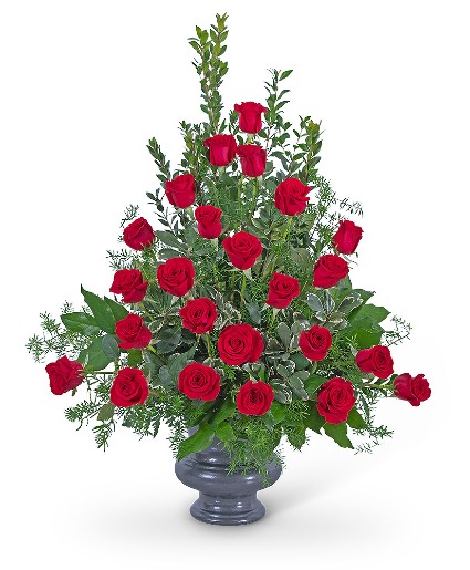 Everlasting Memory Urn Flower Arrangement