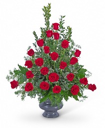 Everlasting Memory Urn Funeral Arrangement