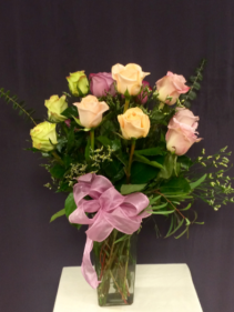Mixed Dozen Roses  roses