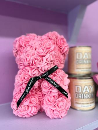 Everyday love bear Silk flowers