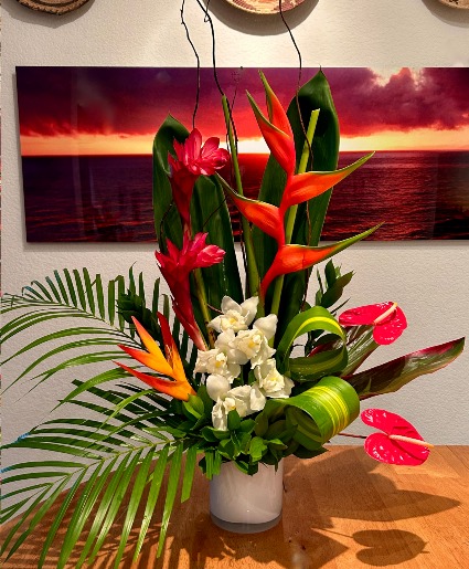 Island Mist Tropical Arrangement