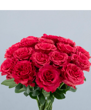 Exotix Berry Roses Vase Arrangement 