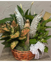 Extra Large Angel Garden Basket