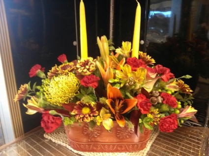 Eye-catching centerpiece 