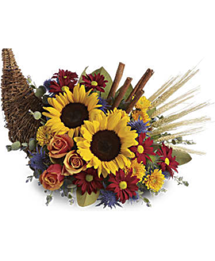 F100 - Classic Cornucopia Arrangement