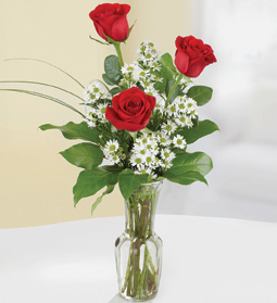 3 Rose Vase 