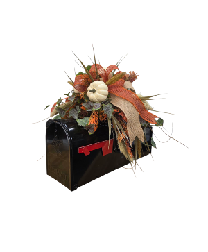 Fall Mailbox Decor Silk Design 