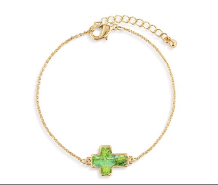 Faith Artful Cross Bracelet  