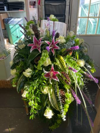 Faith Casket spray