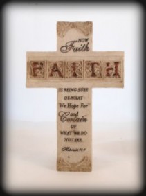 FAITH CROSS Sayings may vary depending on availability.