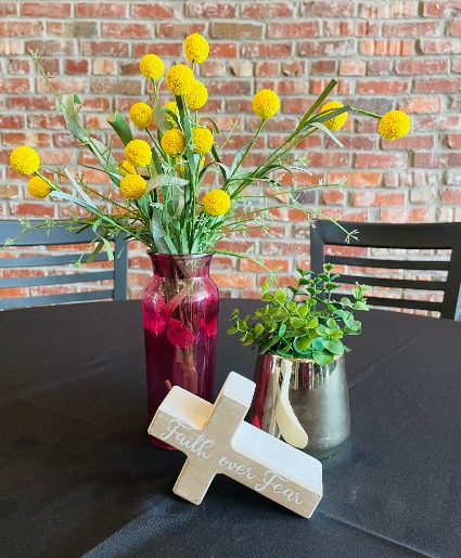 "Faith over Fear" Small Cross
